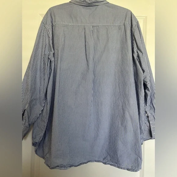 H&M Stripped Button Down Shirt EUC - Picture 5 of 10